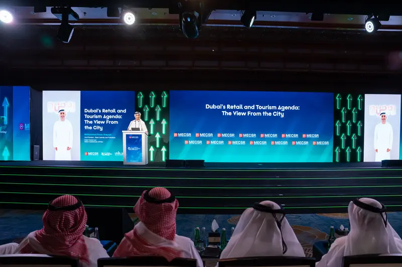 On stage during Dubai's Retail and Tourism Agenda at Retail Congress MENA 2026