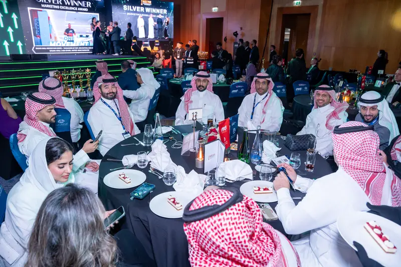 Guests at the Shopping Centre & Retailer MENA Awards gala dinner