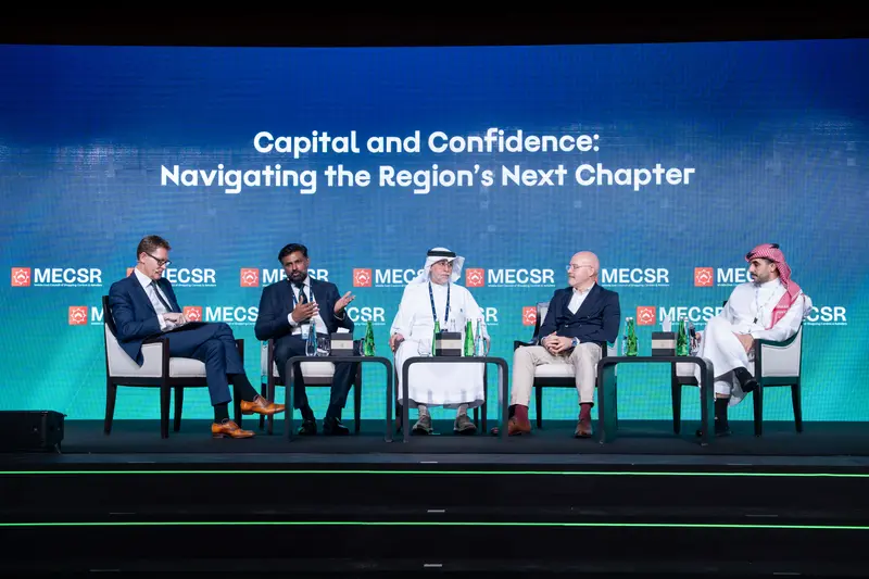 On stage during Capital and Confidence at Retail Congress MENA 2026