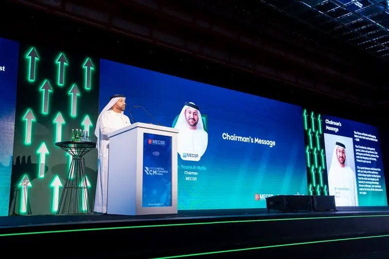 The opening of the congress on the main stage at Retail Congress MENA 2026
