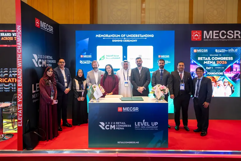 The exhibition floor at Retail Congress MENA 2026