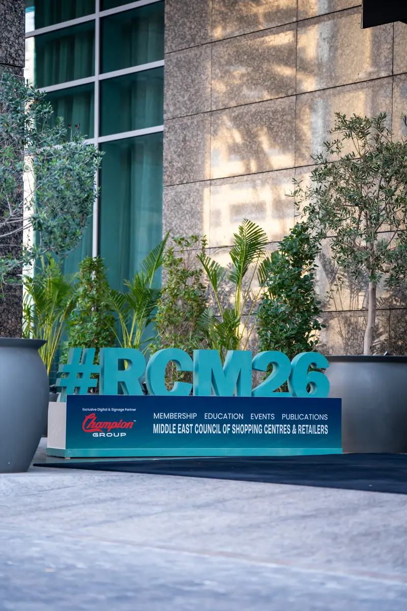 The exhibition floor at Retail Congress MENA 2026