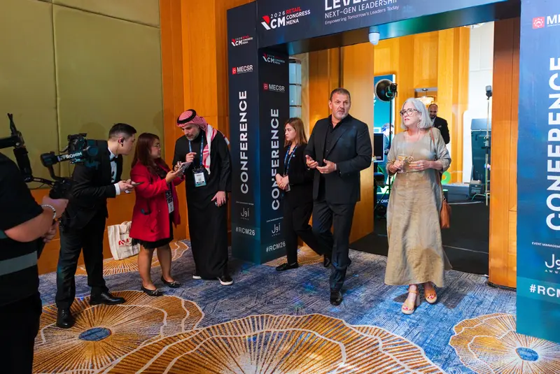 Guests at the Shopping Centre & Retailer MENA Awards gala dinner