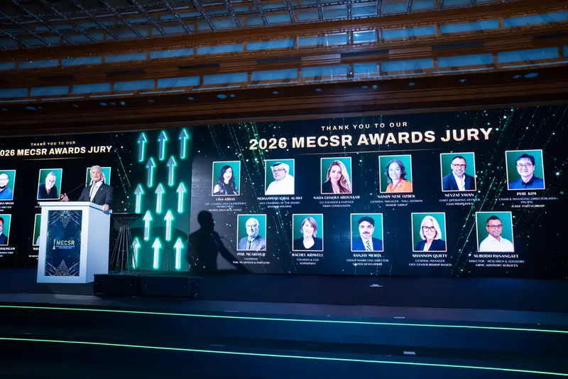 Guests at the Shopping Centre & Retailer MENA Awards gala dinner