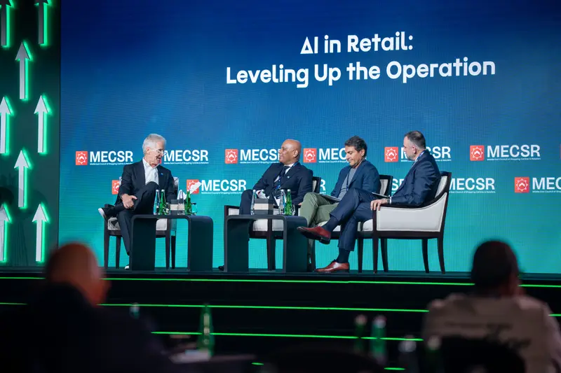 On stage during AI in Retail at Retail Congress MENA 2026