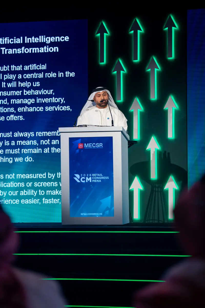 The opening of the congress on the main stage at Retail Congress MENA 2026
