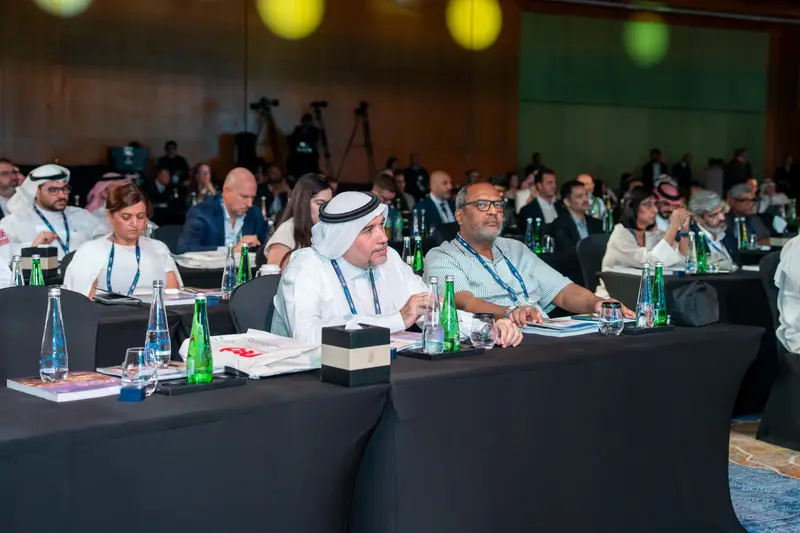 On stage during NEXT | Leading Through the New Realities at Retail Congress MENA 2026